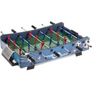 JOOLA Sport Squad FX40 40 inch Table Top Foosball Table for Adults and Kids - Compact Mini Tabletop Soccer Game - Portable Recreational Hand Soccer for Game Room & Family Game Night - In