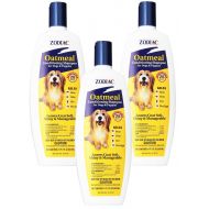 Zodiac Oatmeal Flea and Tick, Dog and Puppy Conditioning Shampoo 18oz (3 Pack)