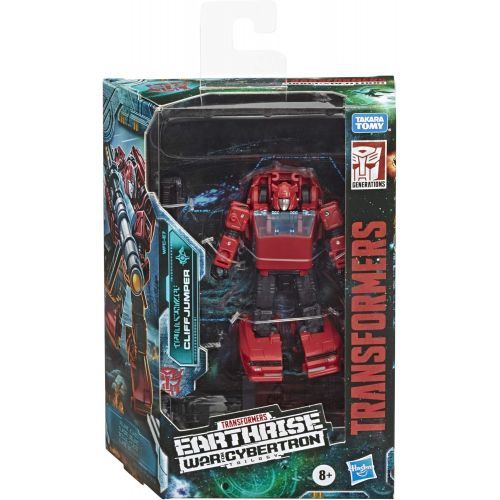 트랜스포머 Transformers Toys Generations War for Cybertron: Earthrise Deluxe Wfc-E7 Cliffjumper Action Figure - Kids Ages 8 & Up, 5