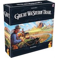 Asmodee Great Western Trail 2nd Edition Board Game Cowboy Adventure Game Strategy Game for Adults and Kids Ages 12+ 1-4 Players Average Playtime 75-150 Minutes Made by Eggertspiele