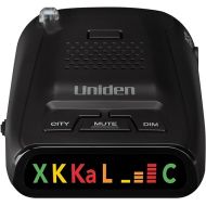 Uniden DFR1 Long Range Laser and Radar Detection, 360° Protection, City and Highway Modes, Easy-to-Read Color Icon Display with Signal Strength Meter Bars,Black