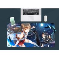 3D Sword Art Online 1072 Japan Anime Game Non-Slip Office Desk Mouse Mat Game AJ WALLPAPER US Angelia (W120cmxH60cm(47x24))