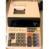 Sharp EL-1197PIII Heavy Duty Color Printing Calculator with Clock and Calendar.