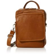Piel Leather Travelers Carry-All Bag, Saddle, One Size