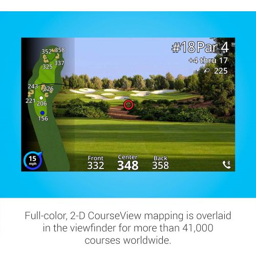 가민 [아마존베스트]Garmin Approach Z82, Golf GPS Laser Range Finder, Accuracy Within 10” of The Flag, 2-D Course Overlays