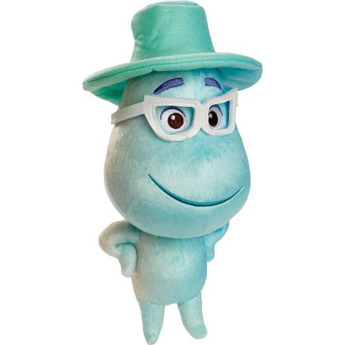마텔 Mattel Disney Pixar Soul Joe Gardner Plush Doll Toy Approx 8 in Tall, Huggable Stuffed Character Toy with Movie Authentic Look, Kids Gift Ages 3 Years & Up