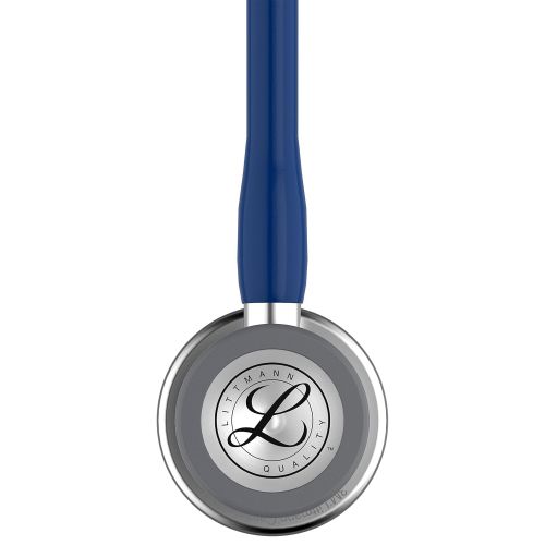  3M Littmann Cardiology IV Diagnostic Stethoscope, Smoke-Finish Chestpiece, Black Tube, Smoke Stem and Headset, 27 inch, 6162