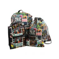 Star Wars 5 piece Backpack and Snack Bag Set (One Size, Black/Multi)