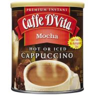 Caffe DVita Mocha Instant Cappuccino Mix 16 Ounces