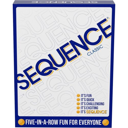  [아마존베스트]SEQUENCE- Original SEQUENCE Game with Folding Board, Cards and Chips by Jax ( Packaging may Vary )