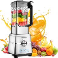 Blender Smoothie Maker, COOCHEER 1800W Blender for Shakes and Smoothies with High-Speed Professional Stainless Countertop, Variable speeds Control, 6 Sharp Blade, 2L BPA Free Trita
