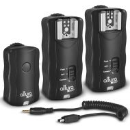 [아마존베스트](2 Trigger Pack) Altura Photo Wireless Flash Trigger for Nikon w/Remote Shutter Release (Nikon DF D3100 D3200 D3300 D5100 D5200 D5300 D7100 D7500 D610 D750 D500 D5 DSLR Cameras)