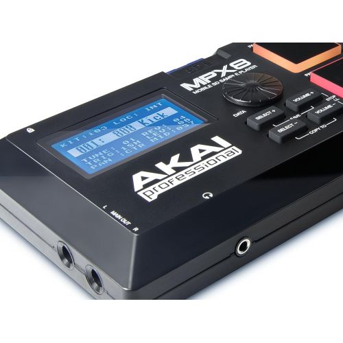  [아마존베스트]Akai Professional MPX8 | Portable Sample Pad Controller With 8 Performance-Ready Pads & On-Board SD Card Slot