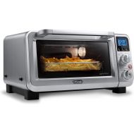 DeLonghi Livenza 9-in-1 Digital Air Fry Convection Toaster Oven, Grills, Broils, Bakes, Roasts, Keep Warm, Reheats, 1800-Watts + Cooking Accessories, Stainless Steel, 14L (.5 cu ft