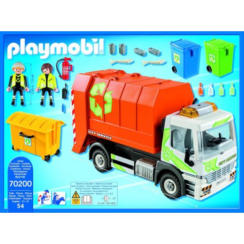플레이모빌 Playmobil Recycling Truck