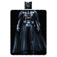 Disneys Star Wars, Being Darth Vader Character Pillow and Fleece Throw Blanket Set, 40 x 50, Multi Color