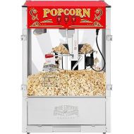 Midway Marvel Countertop Popcorn Machine - 7 Gallon Popper - 16oz Kettle, Old Maids Drawer, Warming Tray, Scoop by Great Northern Popcorn (Red)