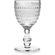 [아마존베스트]Godinger Wine Glasses Goblets, Beverage Stemmed Glass Cups - Lumina, 9oz, Set of 4
