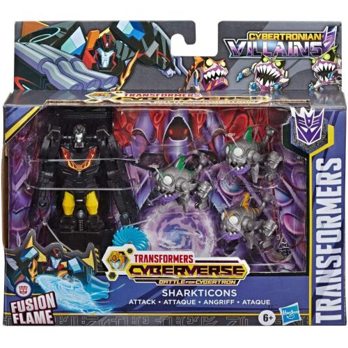 트랜스포머 Transformers Cyberverse Battle for Cybertron Sharkticons Attack with Stealth Force Hot Rod