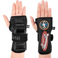 OutdoorMaster Wrist Guards for Snowboarding, Skating, Skateboarding, Impact Resistant Wrist Brace with Splints and Adjustable Strap, Wristsaver Wrist Support Protective Gear for Adults/Youth (1 Pair)