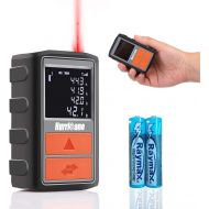 [아마존베스트]Hurricane Pocket Digital Laser Measure 95Ft M/In/Ft Mute Laser Distance Meter with 2 Battery Included,Backlit LCD Display