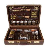 Old Master Handmade Picnic Hunting Set Gift on 6 Persons