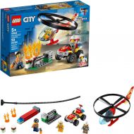 LEGO City Fire Helicopter Response 60248 Firefighter Toy, Fun Building Set for Kids, New 2020 (93 Pieces)