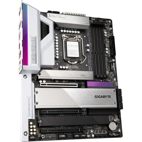 기가바이트 GIGABYTE Z590 Vision G (LGA 1200/Intel Z590/ATX/3x M.2/PCIe 4.0/USB 3.2 Gen2X2 Type-C/2.5GbE LAN/Motherboard)