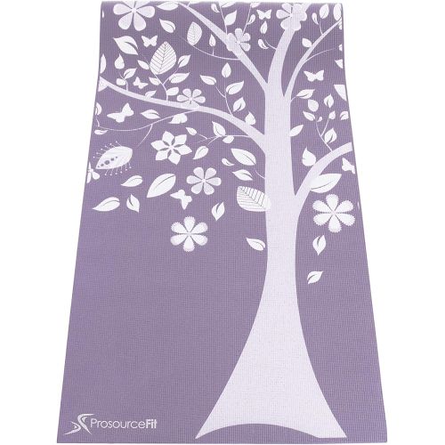  ProSource Yoga Mats 316” (5mm) Thick for Comfort & Stability with Exclusive Printed Designs