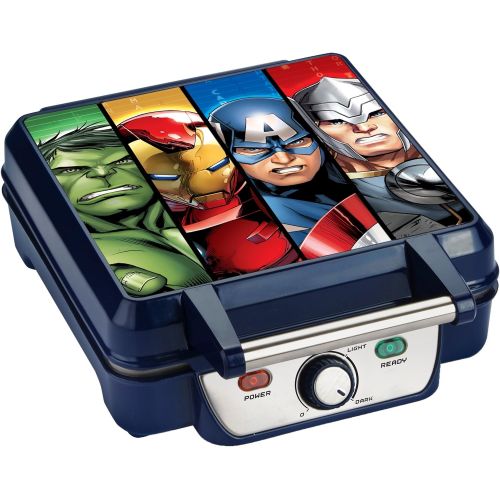 마블시리즈 Marvel MVA-281 Avengers Waffle Maker, Blue