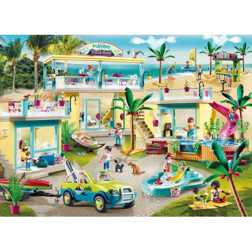 플레이모빌 PLAYMOBIL Tourists with ATM 70439 Beach Hotel Summertime