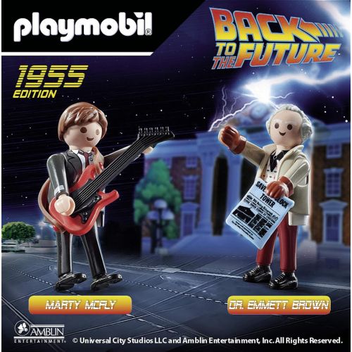 플레이모빌 PLAYMOBIL 70459 Back to The Future Marty McFly and Dr. Emmett Brown