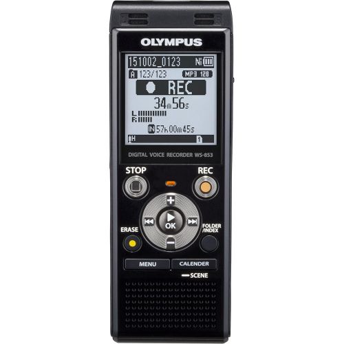  [아마존베스트]Olympus Voice Recorder WS-853 with 8GB, Voice Balancer, True Stereo Mic
