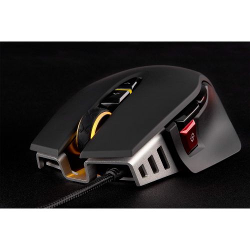 커세어 [아마존베스트]Corsair M65 Elite RGB Optical FPS Gaming Mouse (18000 DPI Optical Sensor, Adjustable Weights, 8 Programmable Buttons, 3-Zone RGB Multi-Colour Backlighting, Xbox One Compatible) - B