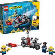 LEGO Minions Unstoppable Bike Chase (75549) Minions Toy Building Kit, with Bob, Stuart and Gru Minion Figures, Makes a Great Birthday Present for Minions Fans, New 2020 (136 Pieces