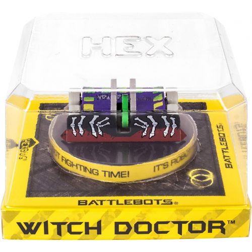  Hexbug Mini Battlebots Witch Doctor Push Strike