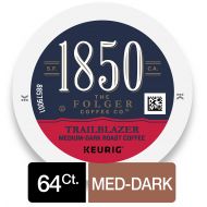 1850 Trailblazer, Medium-Dark Roast Coffee, K-Cup Pods for Keurig Brewers, 16 Count (Pack of 4)