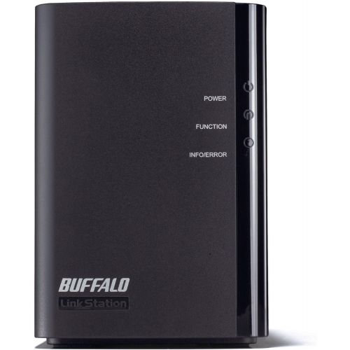  BUFFALO Buffalo LinkStation Duo 2-Bay, 1-Drive 1 TB (1 x 1 TB) RAID Network Attached Storage (NAS)- LS-WX1.0TL1D