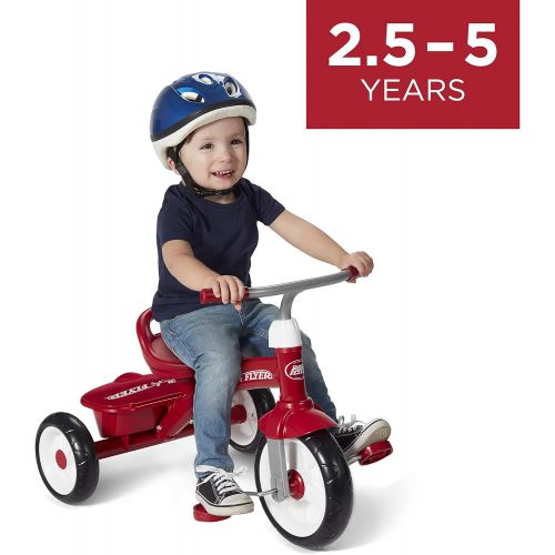  Radio Flyer Red Rider Trike, outdoor toddler tricycle, ages 2 ½ -5 (Amazon Exclusive)