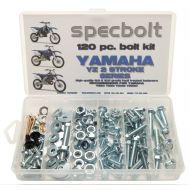 Specbolt Fasteners 120pc Specbolt Bolt Kit for Yamaha YZ 80 85 125 250. For Maintenance Upkeep and partial Restoration. OEM Spec Fasteners YZ80 YZ85 YZ125 YZ250