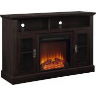 Ameriwood Home Chicago Electric Fireplace TV Console for TVs up to a 50, Espresso