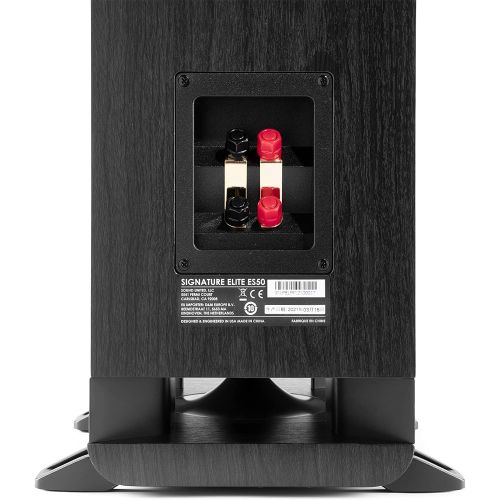  Polk Audio Polk Signature Elite ES50 Tower Speaker - Hi-Res Audio Certified and Dolby Atmos & DTS:X Compatible, 1 Tweeter & (2) 5.25 Woofers, Power Port Technology for Effortless Bass, Stunni