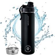 GROSCHE - Oasis Stainless Steel Water Bottle with Infuser - Fruit Infuser - Tea Infuser Water Bottle - Travel Tumbler Infuser Bottle