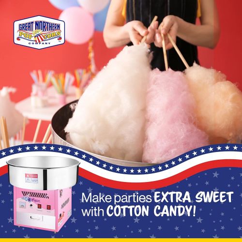  Great Northern Popcorn Company 6303 Great Northern Popcorn Commercial Quality Cotton Candy Machine and Electric Candy Floss Maker