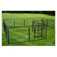 Unbranded* Large 16 Panels Pet Dog Cat Metal Exercise Barrier Fence Playpen Kennel Yard New Top Selling Item