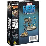 Marvel Crisis Protocol Domino & Cable Character Pack Marvel Miniatures Strategy Game for Teens and Adults Ages 14+ 2 Players Average Playtime 45 Minutes Made by Atomic Mass Games