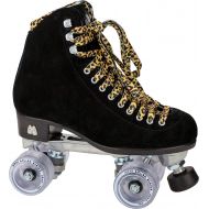 Moxi Skates - Panther - Fun and Fashionable Womens Roller Skates Black Suede