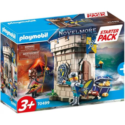 플레이모빌 Playmobil Starter Pack Novelmore Knights Fortress Multicolor, 24.8 x 18.7 x 9.2 cm