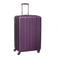 Hedgren Transit Gate Hardsided Spinner Suitcase, Rolling Luggage with Combination Lock and Zippered Mesh Pockets, 9.8 x 21.6 x 13.8 Inches, Unisex, Purple Passion