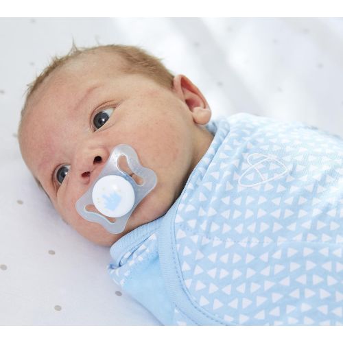 치코 Chicco PhysioForma mi-cro Newborn Pacifier for Babies 0-2m, Teal, Orthodontic Nipple, BPA-Free, 2-Count in Sterilizing Case
